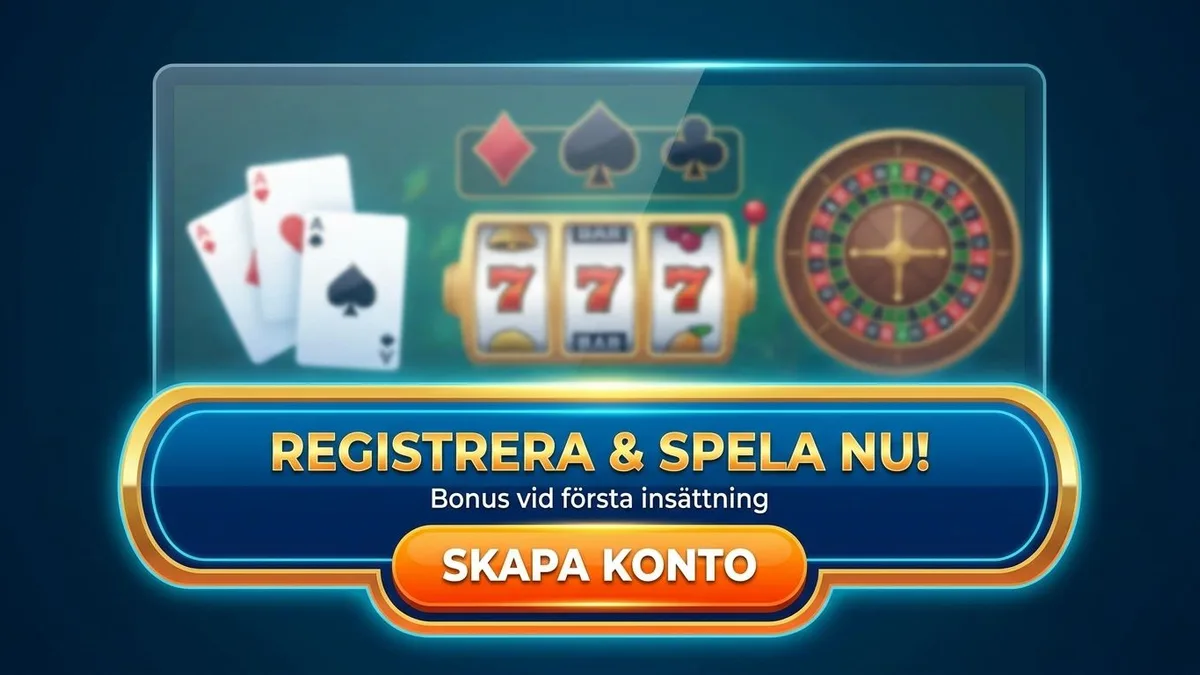 Registrera dig med bonus